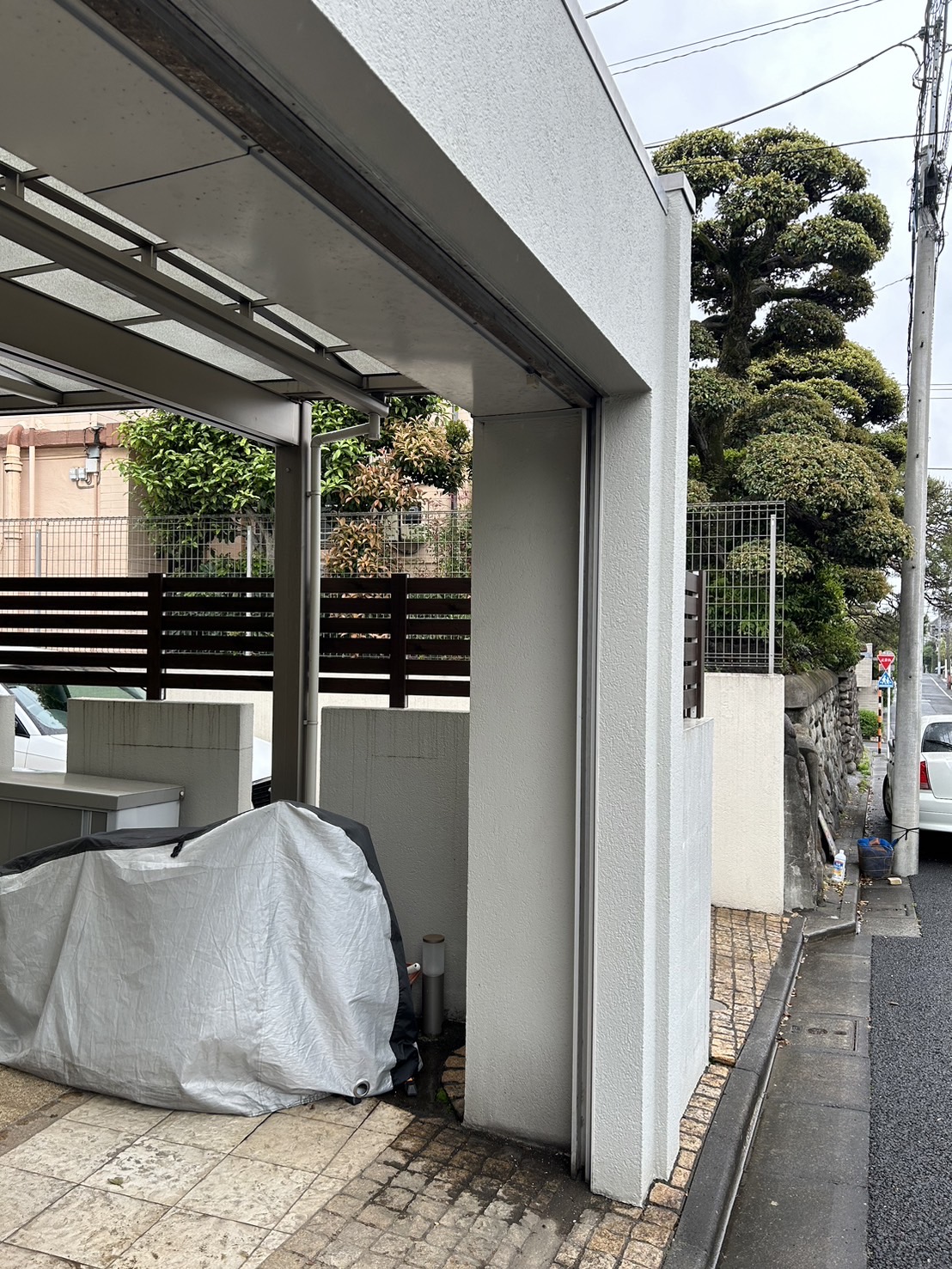 手動 ガレージ・車庫 のシャッター施工事例